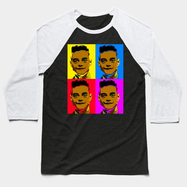 rami malek Baseball T-Shirt by oryan80